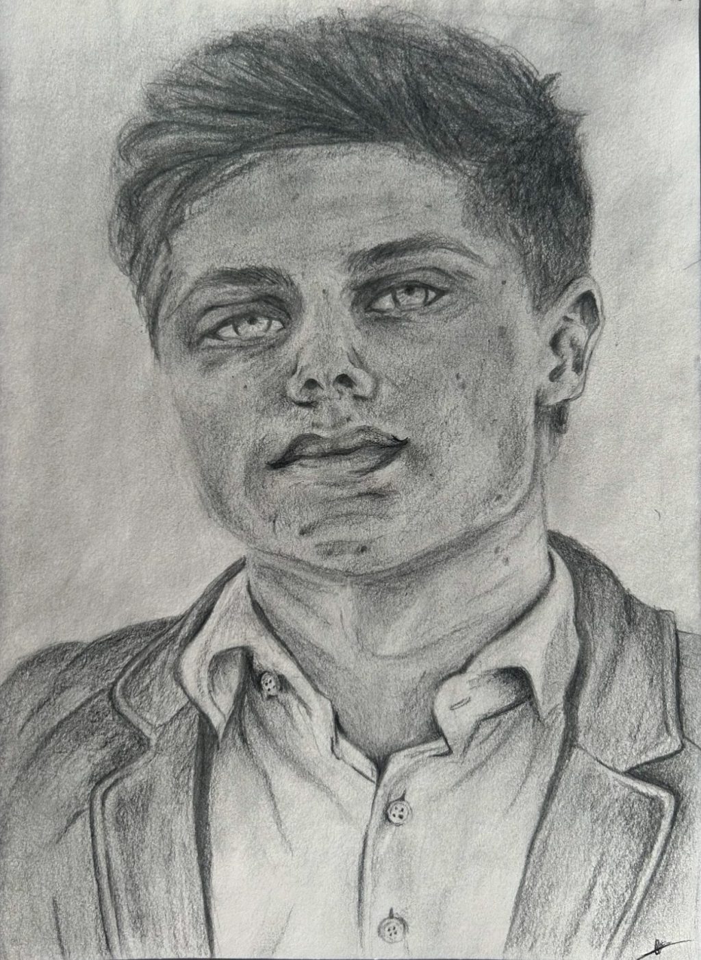 Pencil Portret of&nbsp;K.