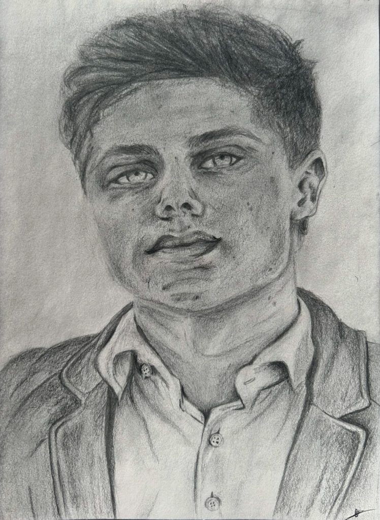 Pencil Portret of&nbsp;K.