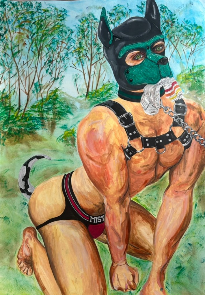 Human Pup – a good&nbsp;boy