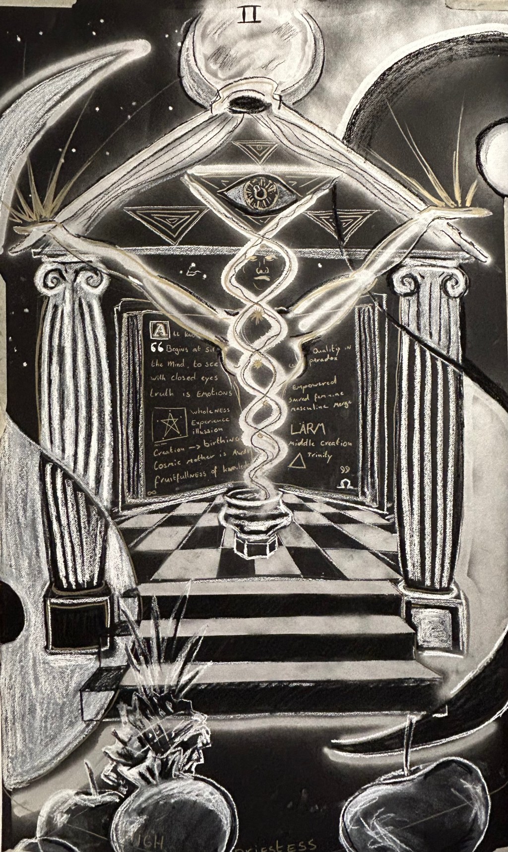 Tarot High priestess&nbsp;workshop